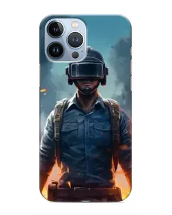 Чохол для iPhone 13 Pro Max з картинкою «PUBG — реалістичний герой»