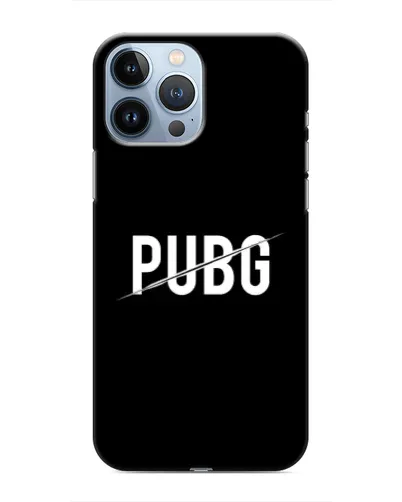 Чохол для iPhone 13 Pro Max з картинкою «PUBG — білий логотип» Чохол для iPhone 13 Pro Max з картинкою «PUBG — білий логотип»