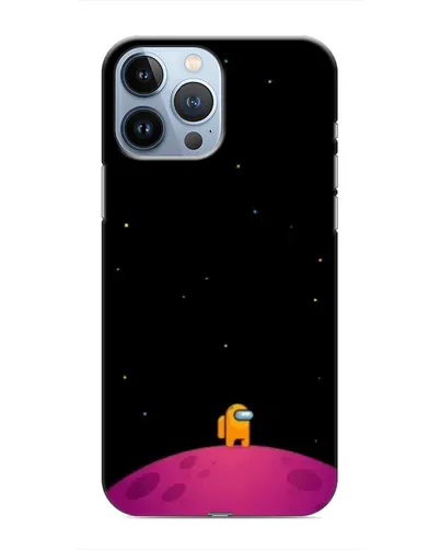 Чохол для iPhone 13 Pro Max з картинкою «Самотній герой на планеті»