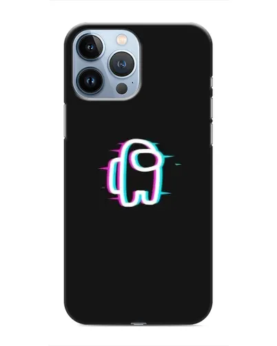 Чохол для iPhone 13 Pro Max з картинкою «Among Us неон»