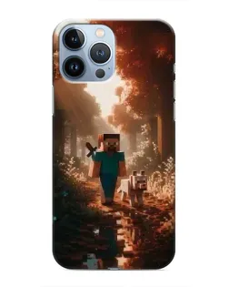 Чохол для iPhone 13 Pro Max з картинкою «Стів у лісі»