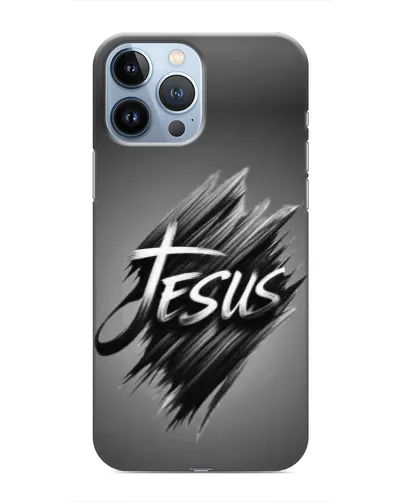 Чохол для iPhone 13 Pro Max з картинкою «Напис Jesus Graffiti»