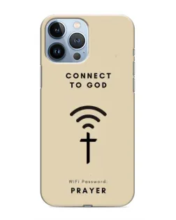 Чехол для iPhone 13 Pro Max с картинкой «Молитва Connect»