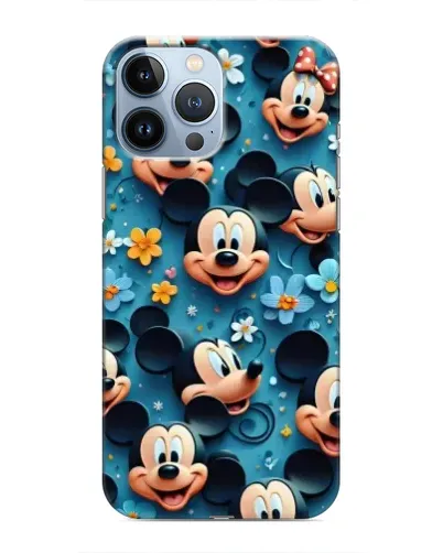 Чохол для iPhone 13 Pro Max з картинкою «Паттерн Міккі та Мінні» Чохол для iPhone 13 Pro Max з картинкою «Паттерн Міккі та Мінні»