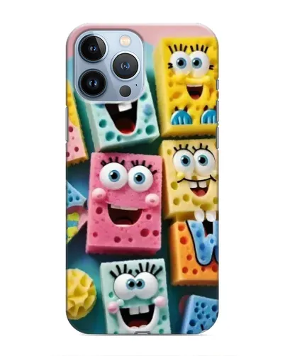 Чохол для iPhone 13 Pro Max з картинкою «Кольорові губки»