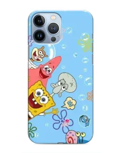 Чохол для iPhone 13 Pro Max з картинкою «Веселі бульбашки»