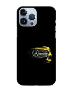 Чехол для iPhone 13 Pro Max с картинкой «Mercedes — ретро стиль»