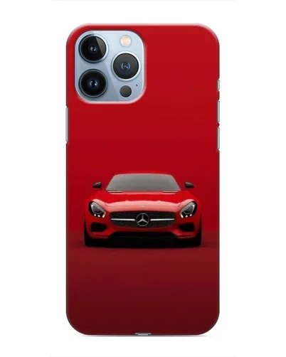 Чехол для iPhone 13 Pro Max с картинкой «Красный Mercedes AMG» Чехол для iPhone 13 Pro Max с картинкой «Красный Mercedes AMG»