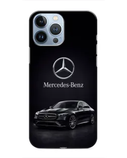 Чехол для iPhone 13 Pro Max с картинкой «Mercedes — решетка радиатора»