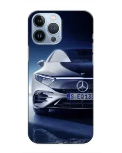 Чехол для iPhone 13 Pro Max с картинкой «Mercedes EQ — будущее»