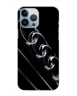 Чехол для iPhone 13 Pro Max с картинкой «Audi — абстрактные кольца»