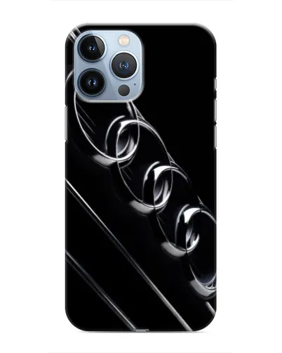 Чехол для iPhone 13 Pro Max с картинкой «Audi — абстрактные кольца»