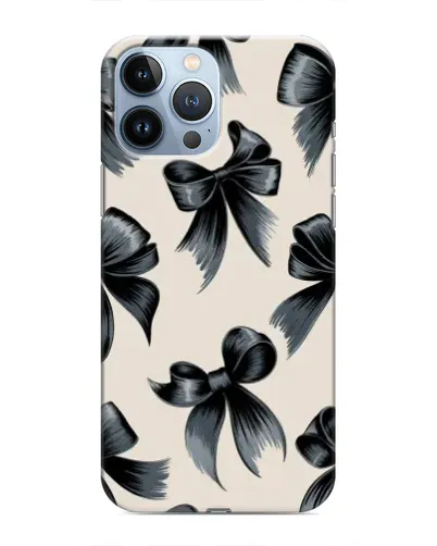 Чохол для iPhone 13 Pro Max з картинкою «Банти Coquette»