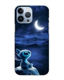 Чехол для iPhone 13 Pro Max с картинкой «Лунная ночь Стича»