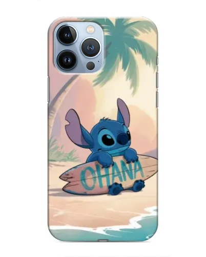 Чехол для iPhone 13 Pro Max с картинкой «Стич на серфе» Чехол для iPhone 13 Pro Max с картинкой «Стич на серфе»