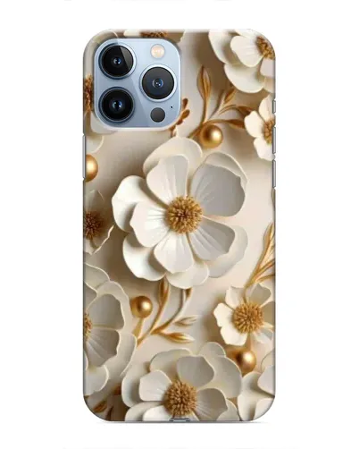 Чохол для iPhone 13 Pro Max з картинкою «Білі паперові квіти» Чохол для iPhone 13 Pro Max з картинкою «Білі паперові квіти»