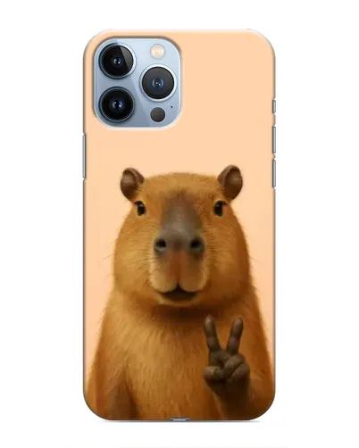 Чохол для iPhone 13 Pro Max з картинкою «Капібара вікторія» Чохол для iPhone 13 Pro Max з картинкою «Капібара вікторія»