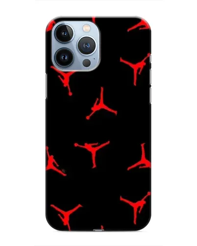 Чехол для iPhone 13 Pro с картинкой «Jordan Red Pattern» Чехол для iPhone 13 Pro с картинкой «Jordan Red Pattern»