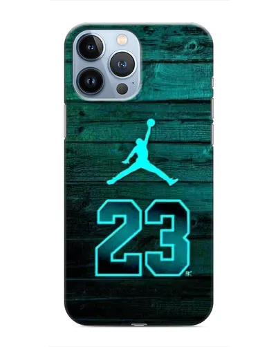 Чехол для iPhone 13 Pro с картинкой «Jordan Cyan 23» Чехол для iPhone 13 Pro с картинкой «Jordan Cyan 23»