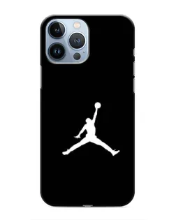 Чехол для iPhone 13 Pro с картинкой «Jordan Silhouette»