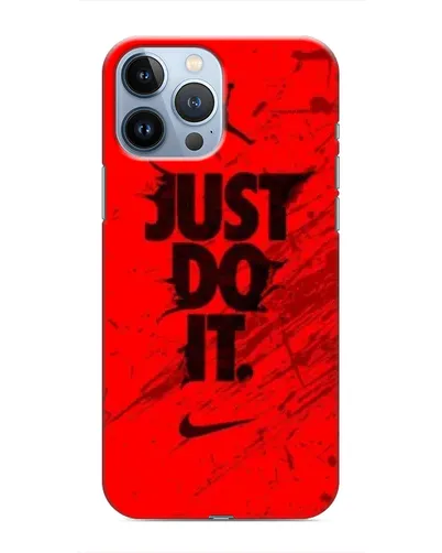 Чехол для iPhone 13 Pro с картинкой «Nike Just Do It» Чехол для iPhone 13 Pro с картинкой «Nike Just Do It»