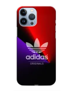 Чехол для iPhone 13 Pro с картинкой «Adidas Red Neon»