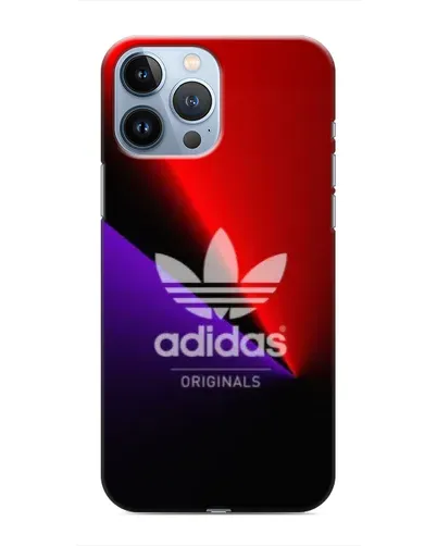 Чехол для iPhone 13 Pro с картинкой «Adidas Red Neon» Чехол для iPhone 13 Pro с картинкой «Adidas Red Neon»