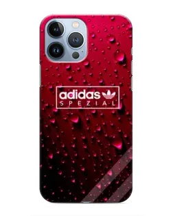 Чехол для iPhone 13 Pro с картинкой «Adidas Gold Marble»