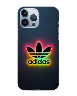Чехол для iPhone 13 Pro с картинкой «Неоновый Adidas»