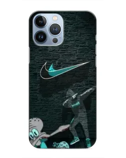 Чехол для iPhone 13 Pro с картинкой «Спортивный арт Nike»