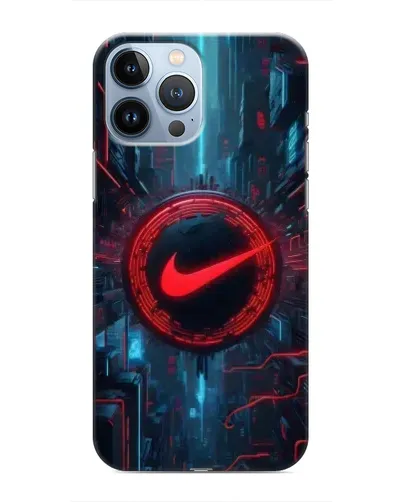 Чехол для iPhone 13 Pro с картинкой «Техногенный стиль Nike» Чехол для iPhone 13 Pro с картинкой «Техногенный стиль Nike»