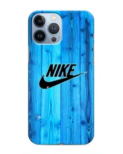 Чехол для iPhone 13 Pro с картинкой «Голубое дерево Nike»