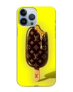 Чехол для iPhone 13 Pro с картинкой «Мороженое от LV»