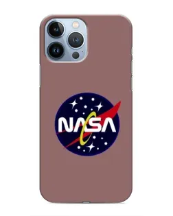 Чехол для iPhone 13 Pro с картинкой «NASA — ретро космос»
