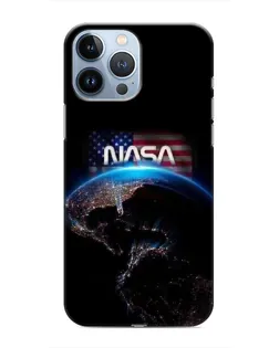 Чехол для iPhone 13 Pro с картинкой «Земля из космоса NASA»