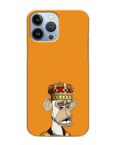 Чехол для iPhone 13 Pro с картинкой «Золотая обезьяна Bored Ape» Чехол для iPhone 13 Pro с картинкой «Золотая обезьяна Bored Ape»