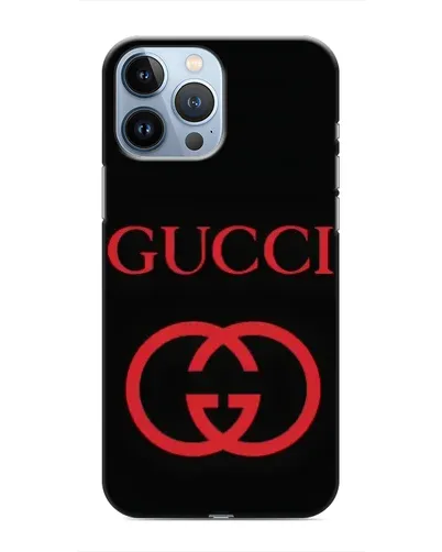 Чехол для iPhone 13 Pro с картинкой «Gucci — красный логотип» Чехол для iPhone 13 Pro с картинкой «Gucci — красный логотип»