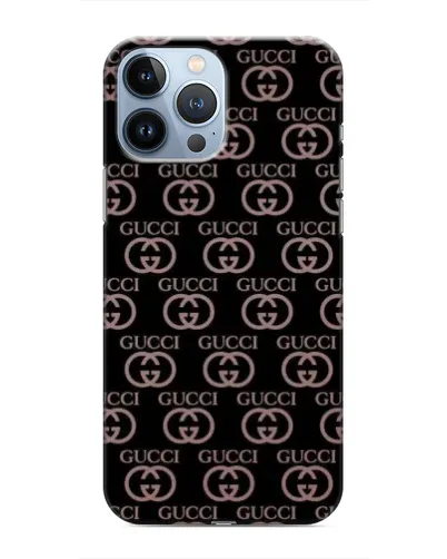 Чехол для iPhone 13 Pro с картинкой «Классическая монограмма Gucci» Чехол для iPhone 13 Pro с картинкой «Классическая монограмма Gucci»