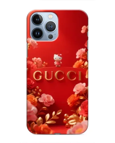 Чехол для iPhone 13 Pro с картинкой «Gucci — золотой сад» Чехол для iPhone 13 Pro с картинкой «Gucci — золотой сад»