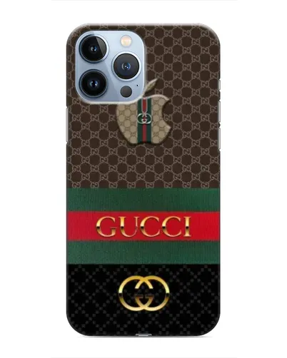 Чехол для iPhone 13 Pro с картинкой «Gucci — брендированный десерт» Чехол для iPhone 13 Pro с картинкой «Gucci — брендированный десерт»