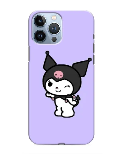 Чехол для iPhone 13 Pro с картинкой «Классическая Kuromi» Чехол для iPhone 13 Pro с картинкой «Классическая Kuromi»