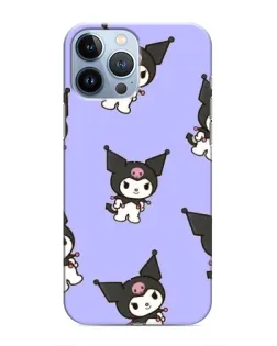 Чехол для iPhone 13 Pro с картинкой «Паттерн с Kuromi»