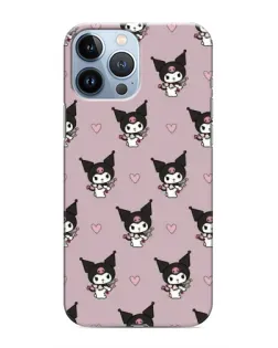 Чехол для iPhone 13 Pro с картинкой «Kuromi — ночной сон»