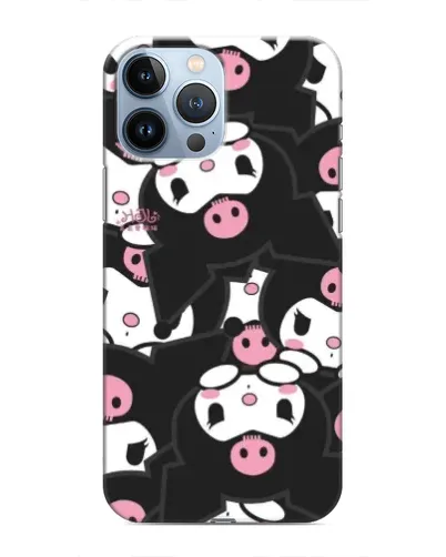 Чехол для iPhone 13 Pro с картинкой «Kuromi с сердечком» Чехол для iPhone 13 Pro с картинкой «Kuromi с сердечком»