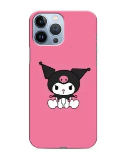 Чехол для iPhone 13 Pro с картинкой «Хмурая Kuromi»