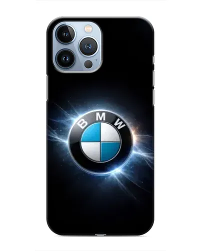 Чехол для iPhone 13 Pro с картинкой «BMW — неоновое сияние» Чехол для iPhone 13 Pro с картинкой «BMW — неоновое сияние»