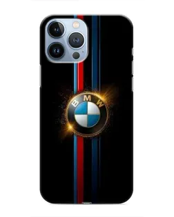 Чехол для iPhone 13 Pro с картинкой «BMW M-Power неон»
