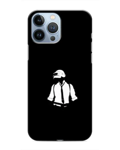 Чехол для iPhone 13 Pro с картинкой «PUBG — белый шлем» Чехол для iPhone 13 Pro с картинкой «PUBG — белый шлем»