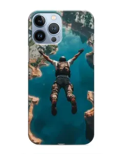 Чехол для iPhone 13 Pro с картинкой «PUBG — свободное падение»