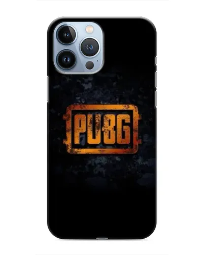 Чехол для iPhone 13 Pro с картинкой «PUBG — золотой логотип» Чехол для iPhone 13 Pro с картинкой «PUBG — золотой логотип»